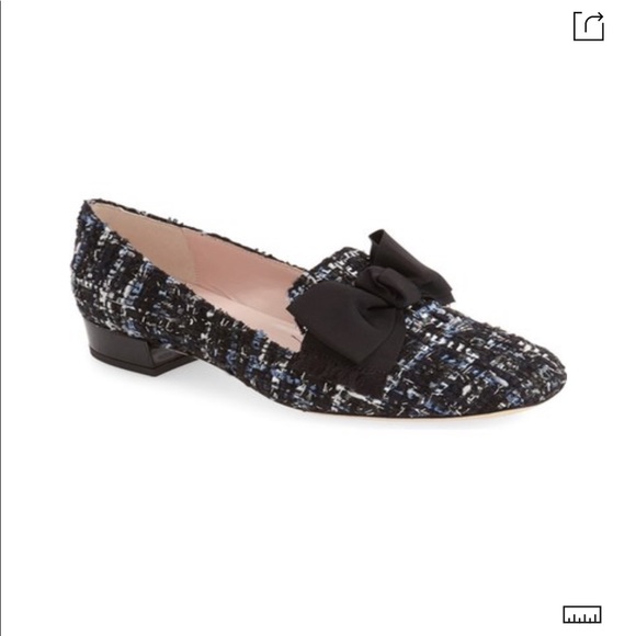 Kate Spade Gino Tweed flats 9.5 - Picture 2 of 9